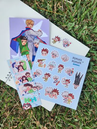 Image 3 of HXH sticker sheet