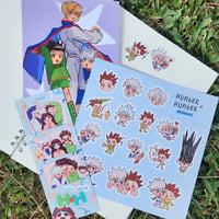 Image 2 of HXH sticker sheet