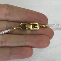 Image 3 of Vintage Givenchy re-worked necklace with micro pearls