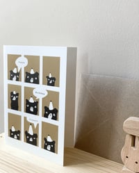 Image 1 of Carte double illustrée TED AND TONE - Happy Birthday