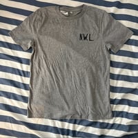 Image 1 of N.W.L. T-Shirt [MEDIUM] - [W/ Print & Sticker Bundle]