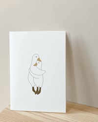 Image 1 of Carte double illustrée TED AND TONE - Câlin