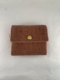 Image 1 of Lithuanian linen wallet / PLAIN #010