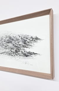 Image 4 of Mes Alpes / Cadre Noyer