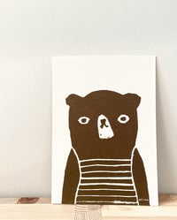 Image 3 of Illustration Bear TED AND TONE, papier recyclé