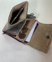 Image 4 of Lithuanian linen wallet / PLAIN #009