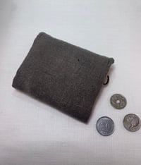 Image 5 of Lithuanian linen wallet / PLAIN #009