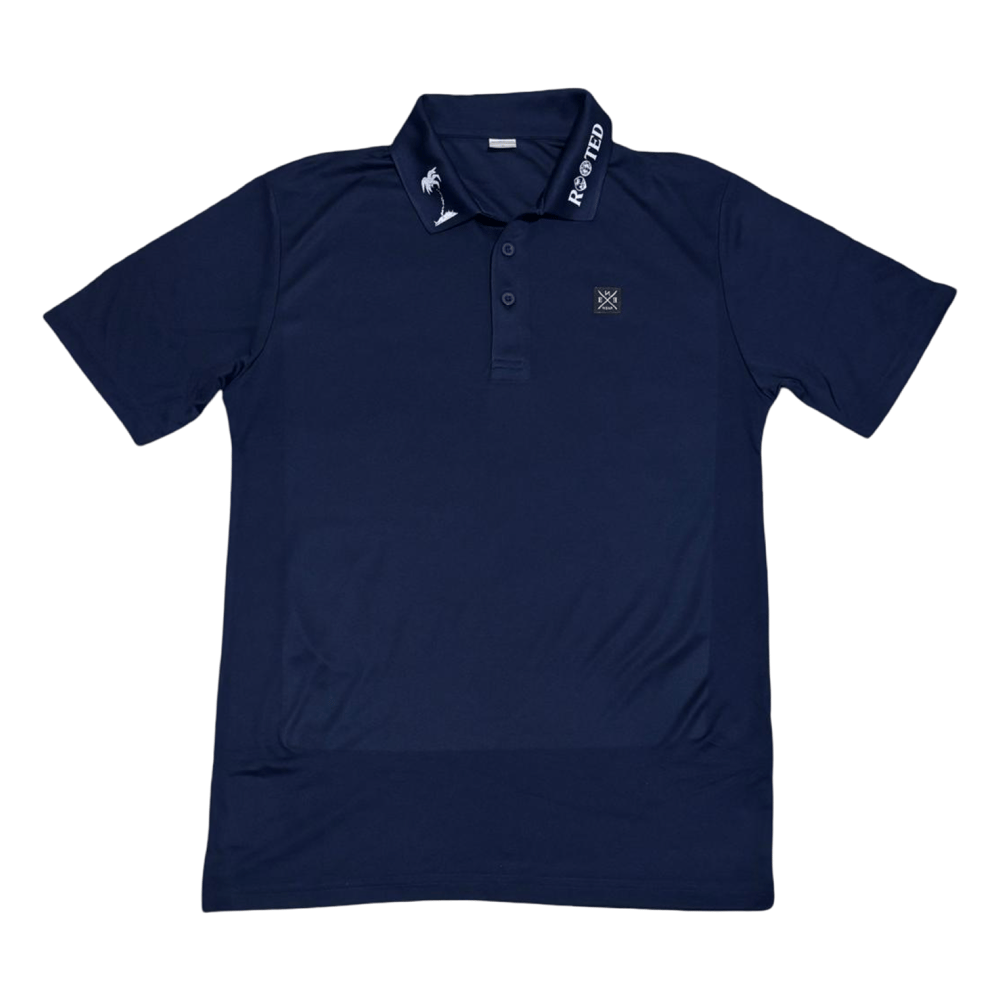 Image of ROOTED (POLOS) NAVY BLUE