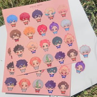 Image 1 of BLUE LOCK neo egoist league sticker sheet