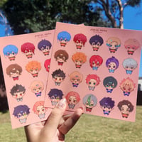 Image 2 of BLUE LOCK neo egoist league sticker sheet