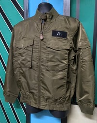 Image 9 of AK club military flight jacket
