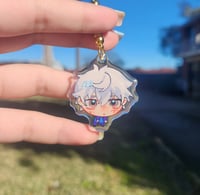 Image 2 of BLUE LOCK striker charms - Isagi, Bachira, Chigiri, Reo, Nagi, Rin, Sae, Kaiser, Kurona, Shidou