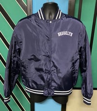 Image 1 of Brooklyn nylon baseball jacket
