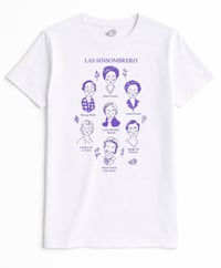 Camiseta Las Sinsombrero. Solo frontal