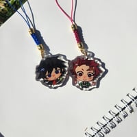 Image 5 of DEMON SLAYER charms - Tanjiro, Zenitsu, Inosuke, Genya and the Hashira