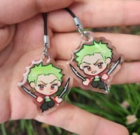 Image 3 of ONE PIECE bean charms - luffy, zoro, sanji