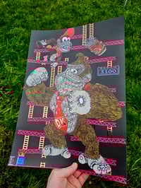 Image 1 of Ornate dk foil print 