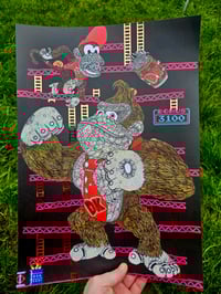 Image 2 of Ornate dk foil print 