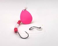 Image 1 of Blushing Assassin  Premium Hand Tied Crawler Harness 