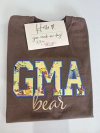 Image 3 of Custom Little sleepies appliqué letters up to 5 letters - t-shirt or crewneck