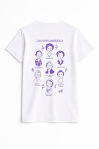 Image 2 of Las SinSombrero. Diseño espalda.