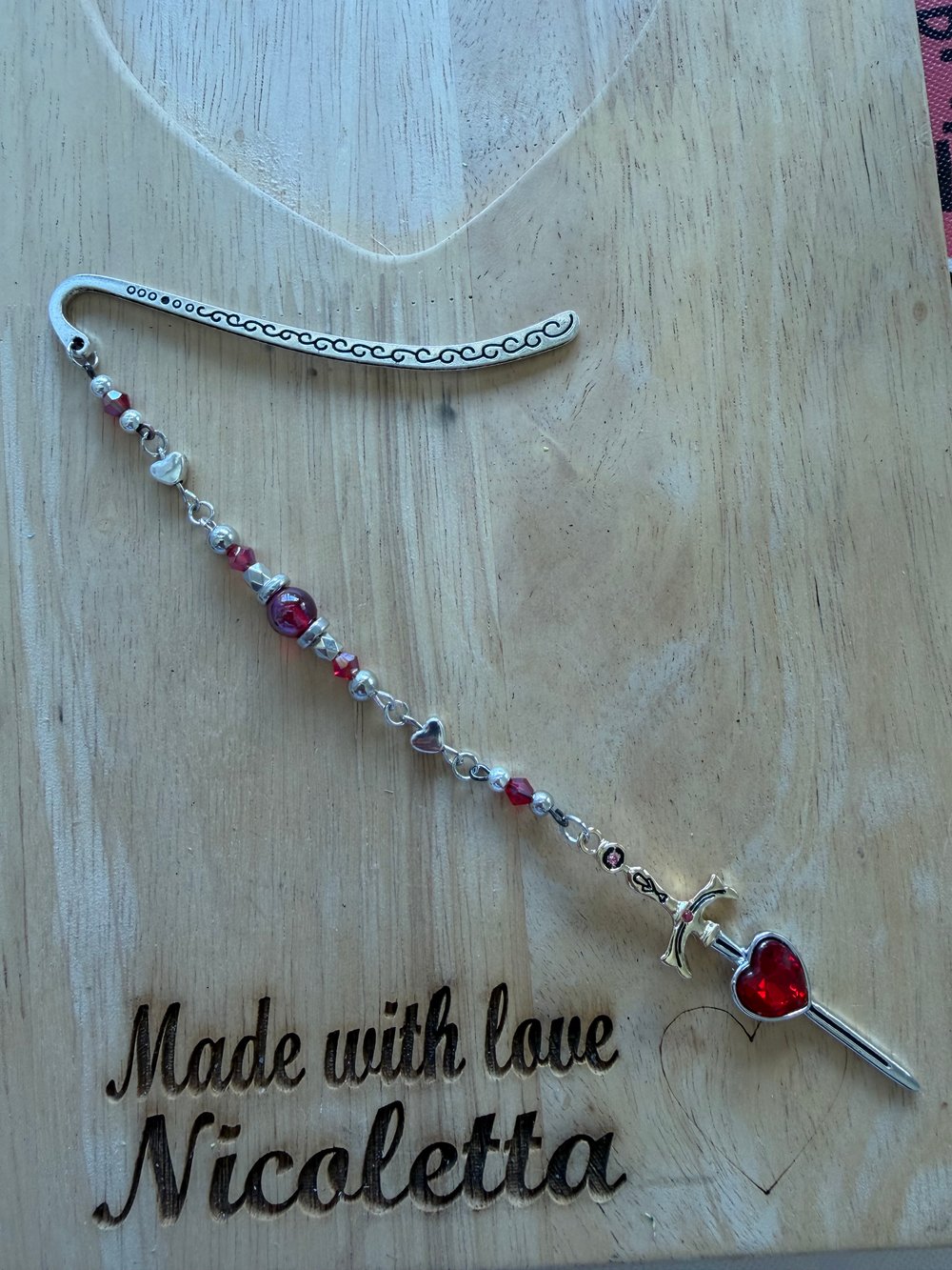 Image of Heart Sword Bookmark