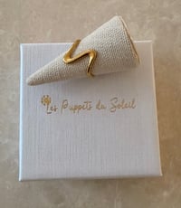 Image 2 of Wave Swirl Ring Stainless Steel