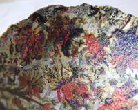 Image 6 of Handmade Paper Mache Bowl with Oriental Floral Design