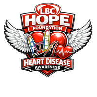 February Heart Disease Awareness Wings Decal