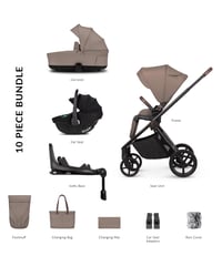 Image 4 of Venicci Claro 2 - Almond Travel System - Save £222.00 Now