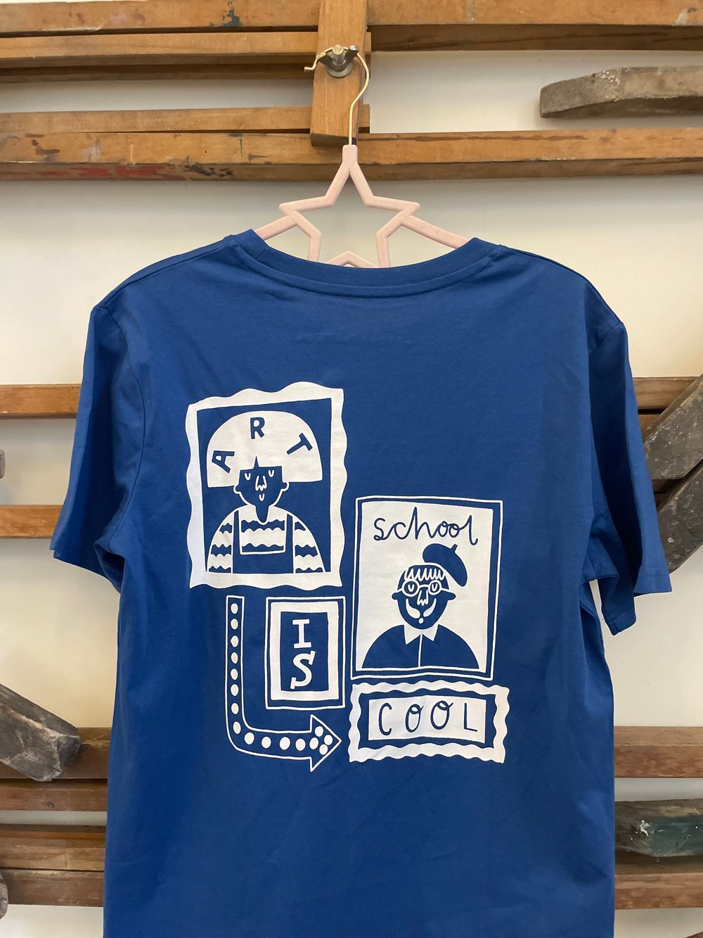 Image of *SUPER SECONDS* Art School Organic Cotton T-Shirt 