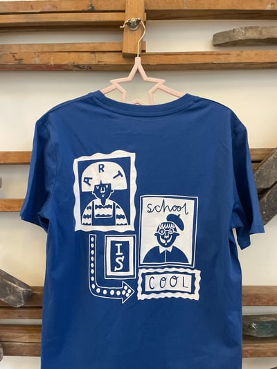 Image of *SUPER SECONDS* Art School Organic Cotton T-Shirt 