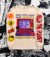 Image 1 of HACK THE PLANET (LONG SLEEVE)