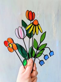 Image 2 of Stained Glass Flowers