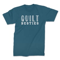 Quilt Besties Tee - Teal