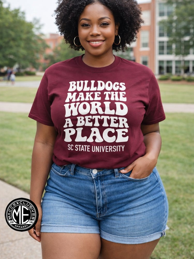 Image of BULLDOGS MAKE THE WORLD A BETTER PLACE 