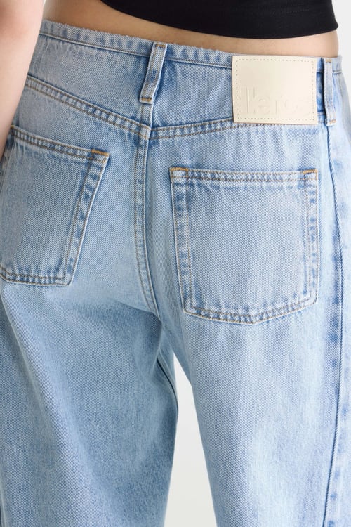 Image of 2-Pantalin denim bleach light blue Pacy 55