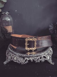 Image 1 of Leather whimsy belt 