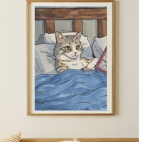 Image 1 of Purrr & Chill Art Print 