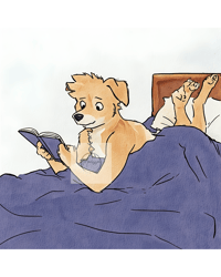 Image 2 of Growl & Chill Art Print 