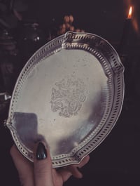 Image 3 of Claw footed tray