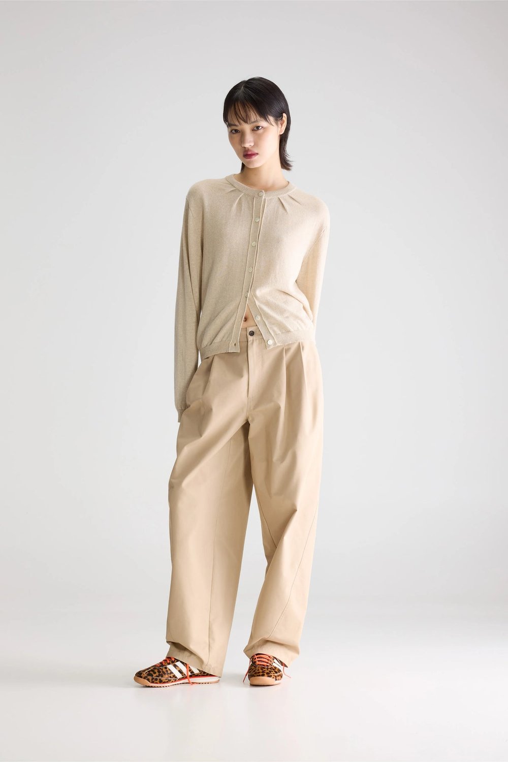 Image of 1-Chaqueta North cárdigan oatmeal