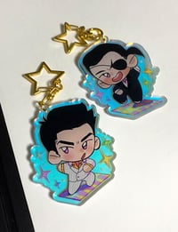 Image 3 of Yakuza 0 Kiryu & Majima Keychain