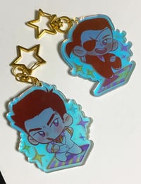 Image 5 of Yakuza 0 Kiryu & Majima Keychain