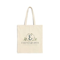 Image 1 of Essence of Earth Cotton Canvas Tote Bag