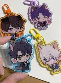 Image 2 of LADS Kitty keychain