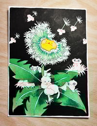 Dandelion Painting