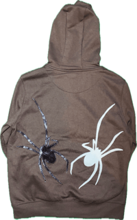 Image 2 of baby FACE hoodie [brown]