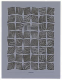 Image 1 of Letterpress Wood Type Pattern Bolck Print - Batch 013