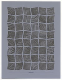 Image 1 of Letterpress Wood Type Pattern Bolck Print - Batch 018